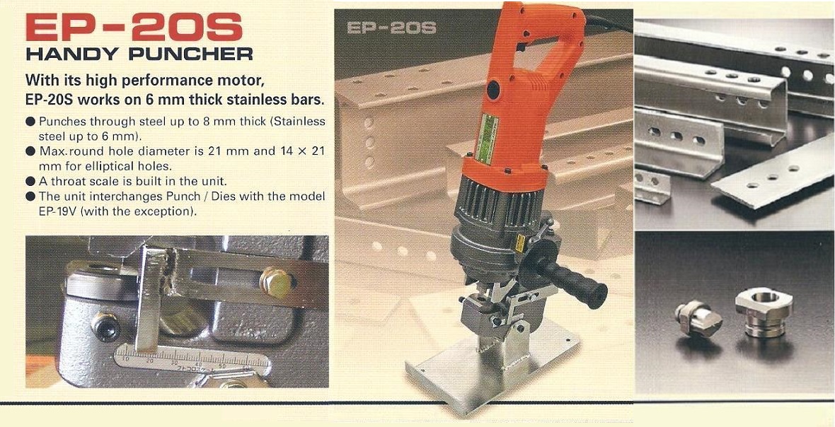 EP-20S Portable hand held steel punches jpg/EP-20S portable steel punch.jpg